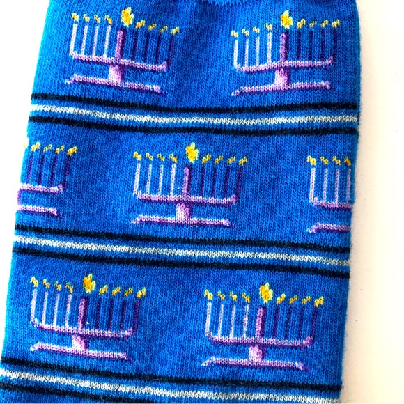Hot Sox Men’s Happy Hanukkah Socks - 2 pair - Picture 4 of 10